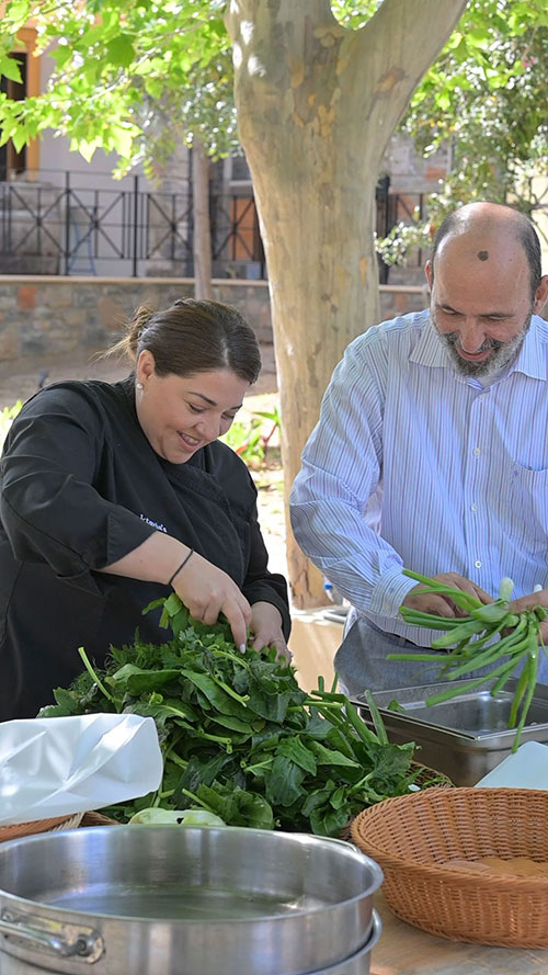 Cretan Cooking Lessons with Nektaria Kokkinaki