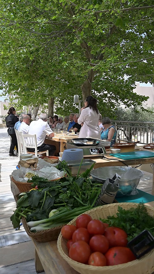 Cretan Cooking Lessons with Nektaria Kokkinaki