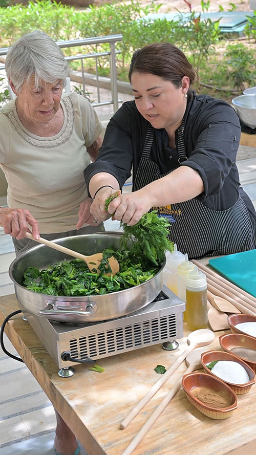 Cretan Cooking Lessons with Nektaria Kokkinaki