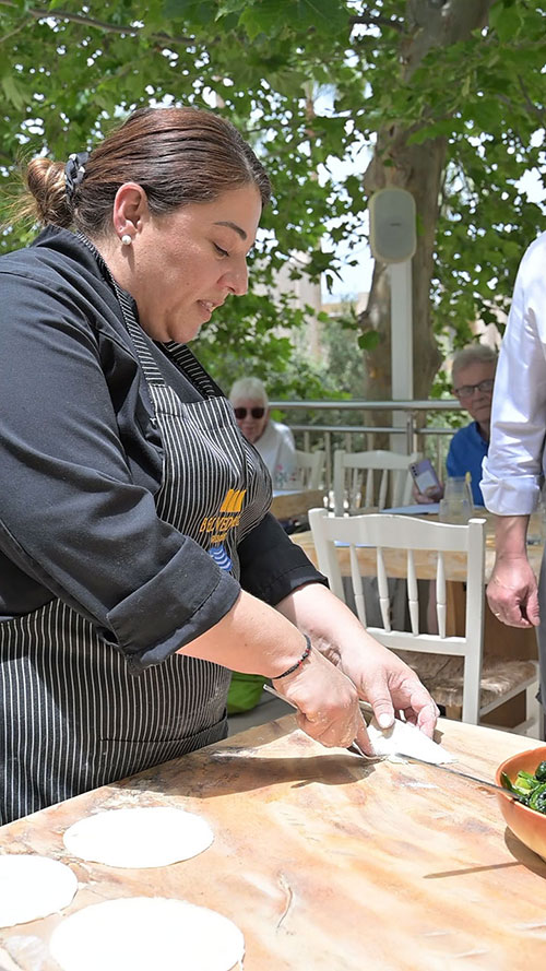 Cretan Cooking Lessons with Nektaria Kokkinaki