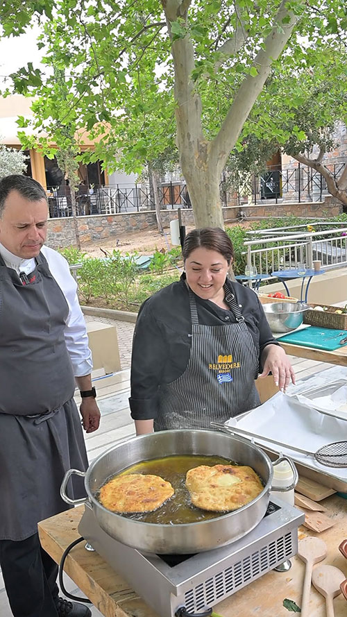 Cretan Cooking Lessons with Nektaria Kokkinaki