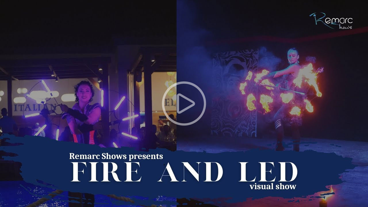 Fire and Led Visual Show