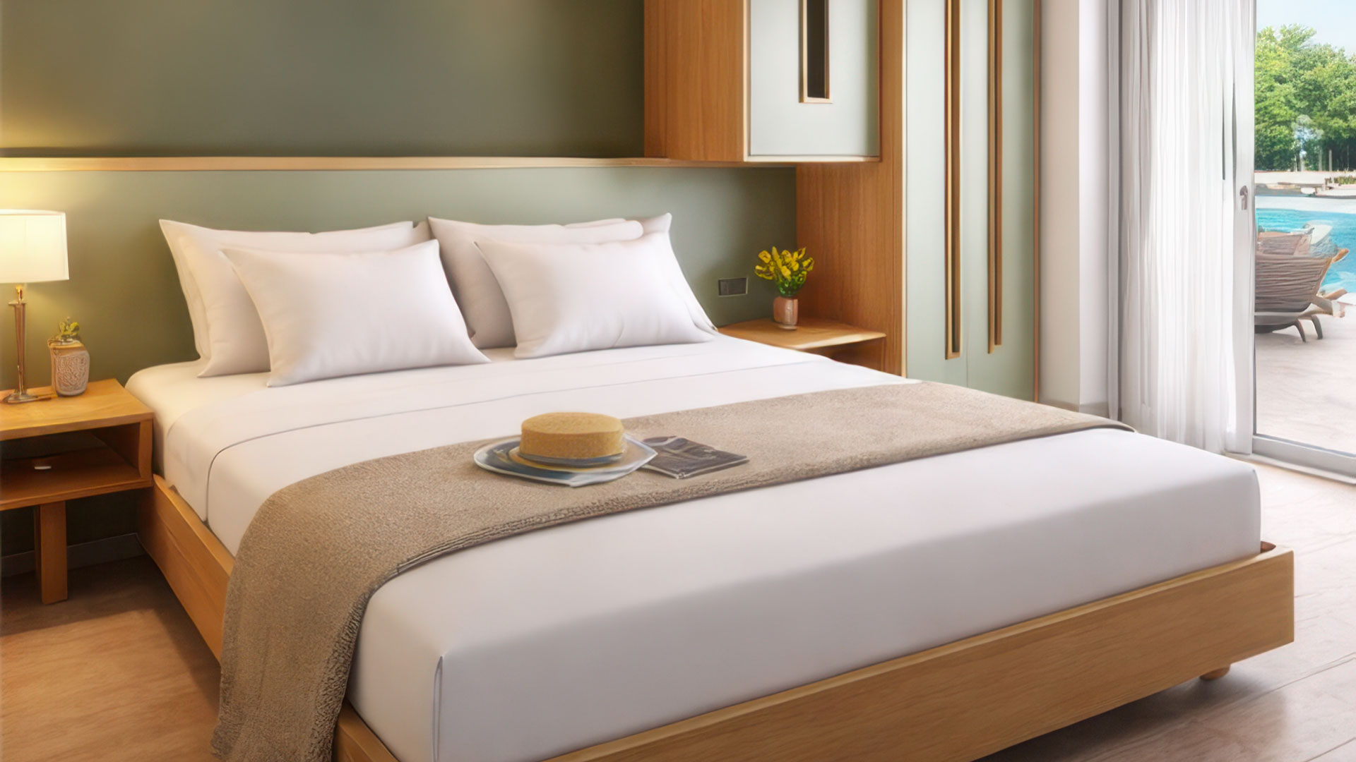 Suite with Private Pool Land View