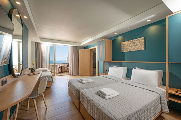 Superior-Verbindungszimmer mit Meerblick