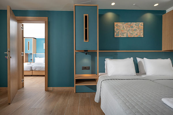 Superior-Verbindungszimmer mit Meerblick
